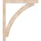 Ekena Millwork Thorton Block Smooth Bracket, Douglas Fir, 3 1/2"W x 42"D x 48"H BKT04X42X48THR05SDF - alternate 4